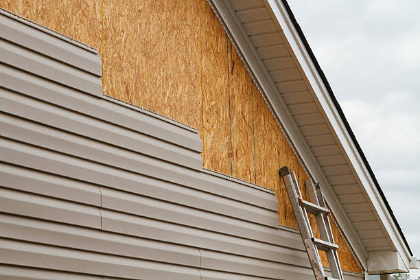 Professional Siding Inspection technician working in Hartfield, VA